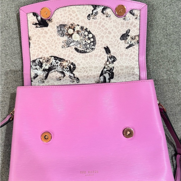 Ted Baker Pink Bow Shoulder Bag - Picture 2 of 4
